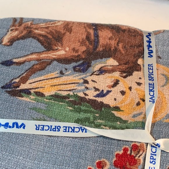 NWT Jackie Spicer Cotton Blanket - Picture 2 of 6